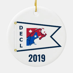 Décoration En Céramique Boucle Down East Cruisers (White, 2019)