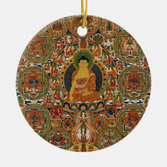 Décoration En Céramique Bouddha (Devant)