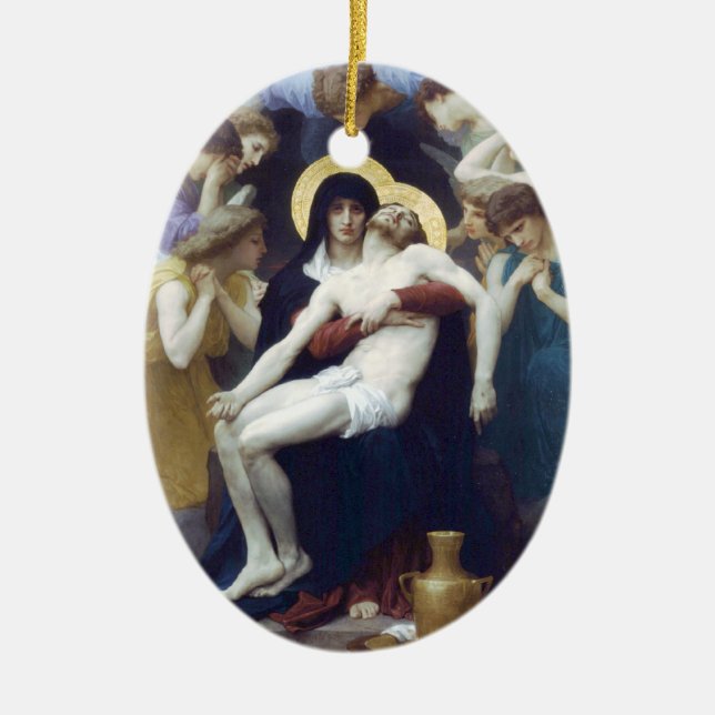 Décoration En Céramique Bouguereau - Pietà (Devant)