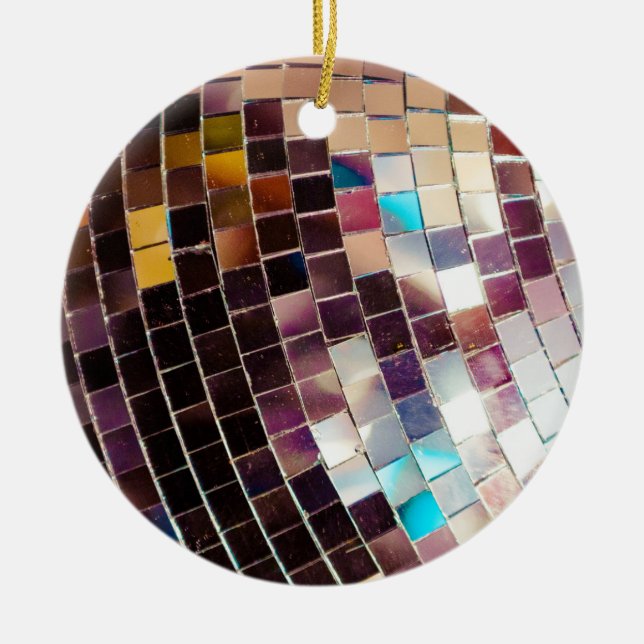 Décoration En Céramique Boule Mirror Disco (Devant)