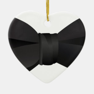 Décoration En Céramique bowtie de cravate d'arc