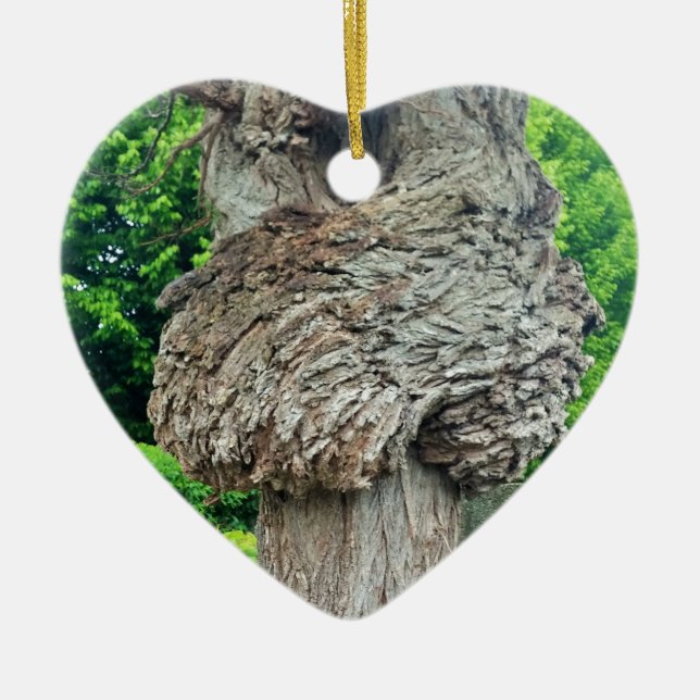 Décoration En Céramique Bracelet d'arbre, Knar, Nature Green (Devant)