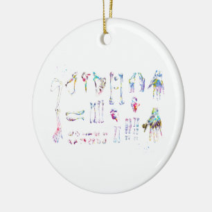 Décoration En Céramique Bras, y compris épaule et main