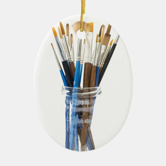 Décoration En Céramique Brosses d'artistes (Devant)