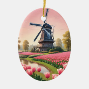 Décoration En Céramique Broyeurs Pays-Bas de texte personnalisé