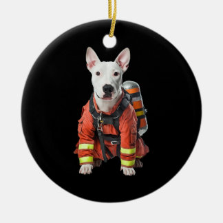 Décoration En Céramique Bull Terrier