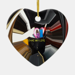 Décoration En Céramique Bureau de la Mug de thé à vie morte Abstraite Art