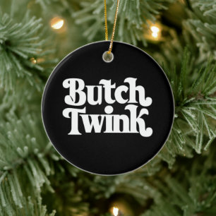 Décoration En Céramique Butch Twink LGBTQ Pride Mois