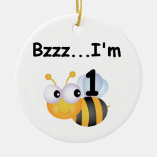 Décoration En Céramique Buzz Bumblebee 1er Anniversaire T-shirts et cadeau
