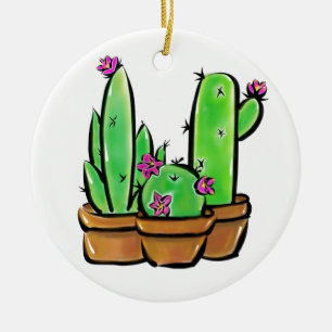 Décoration En Céramique Cactus cactus cactus succulents