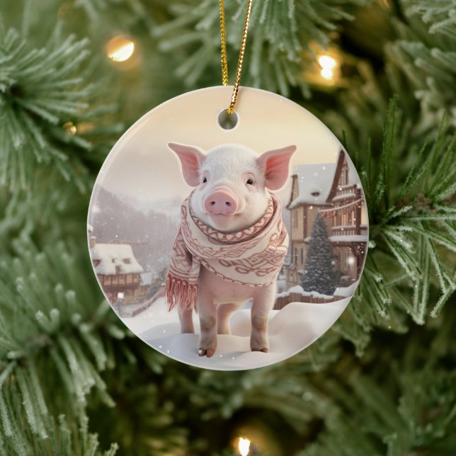 Décoration En Céramique Cadeau Amoureux des animaux, Cadeau d'amateur de f (Arbre)