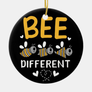 Décoration En Céramique Cadeau apiculteur   Abeille différente