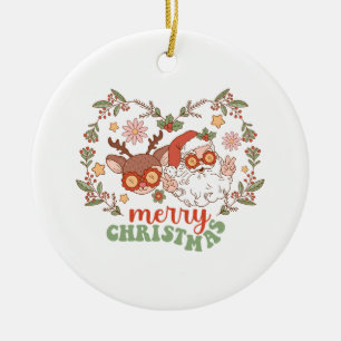 Décoration En Céramique Cadeau de Noël Joyeux Noël