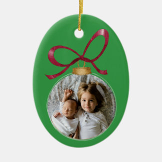 Décoration En Céramique Cadeau de Noël personnalisé avec photo et texte