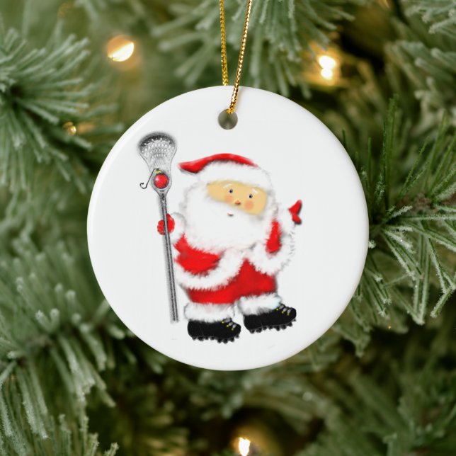 Décoration En Céramique Cadeau de vacances Lacrosse (Arbre)