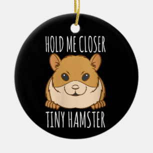 Décoration En Céramique Cadeau drôle pour amateur de hamster, serre-moi pl