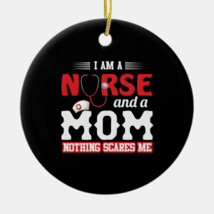 Décoration En Céramique Cadeau infirmière Je Suis Infirmière Et Maman
