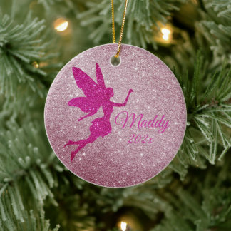 Décoration En Céramique Cadeau personnalisé Pink Fairy