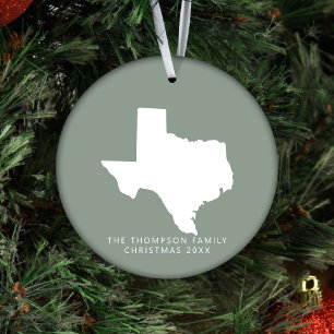 Décoration En Céramique Cadeau Pour Couples Amis Clients Texas Noël