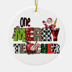 Décoration En Céramique Cadeau pour Enseignant Un Enseignant Joyeux
