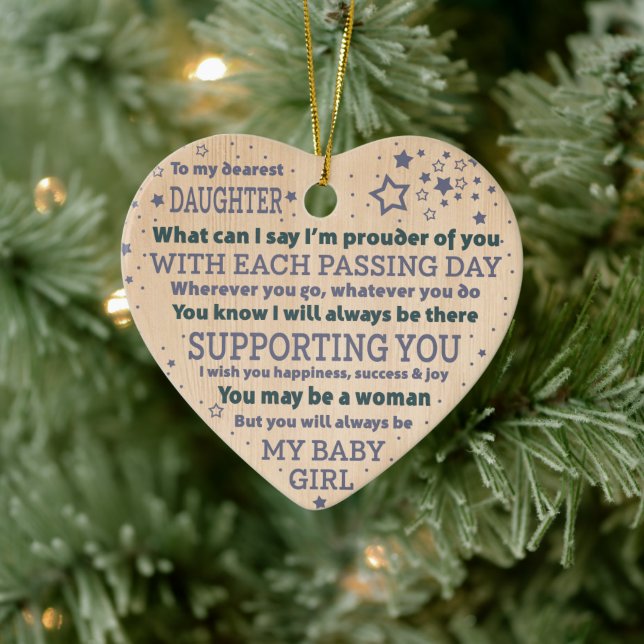 Décoration En Céramique Cadeau pour fille (Arbre)