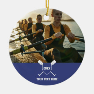 Décoration En Céramique Cadeaux d'équipage d'aviron Équipe de rameurs Spor