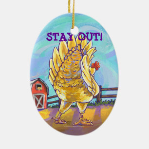 Décoration En Céramique Cadeaux et accessoires de poulet