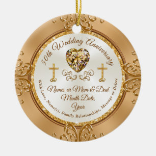Décoration En Céramique Cadeaux ou faveurs bon marché et chrétien du 50e