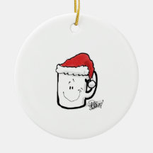 Café Mug à Santa Hat Card
