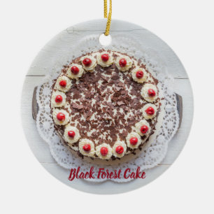 Décoration En Céramique Cake de Black Forest