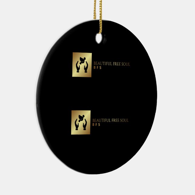 Décoration En Céramique Caldwell Lee BFS Ornament (Droite)