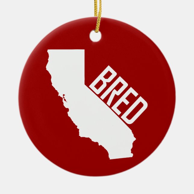 Décoration En Céramique California Bred (Devant)