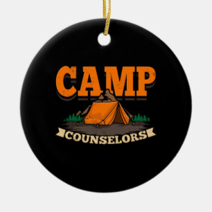 Décoration En Céramique Camping - Conseiller de camp