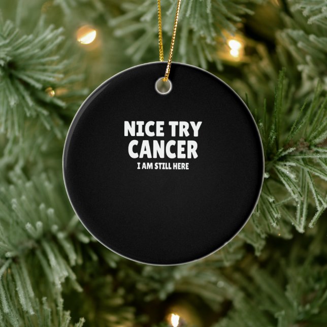 Décoration En Céramique Cancer : Nice Essayez le cancer (Arbre)