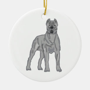 Décoration En Céramique Cane Corso