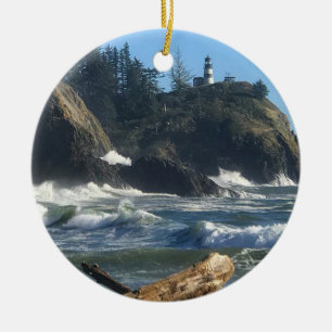 Décoration En Céramique Cape Disappointment Lighthouse