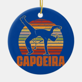 Décoration En Céramique Capoeira Kickboxing Dance combat mixte Martial
