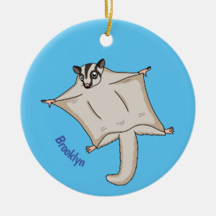Décoration En Céramique Caricature de planeur de sucre volant mignon