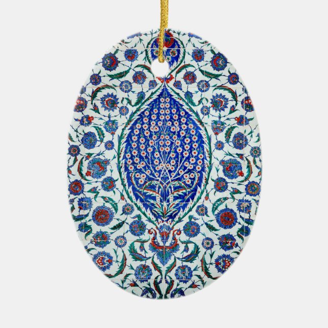 Décoration En Céramique Carreaux turcs vintages (Devant)