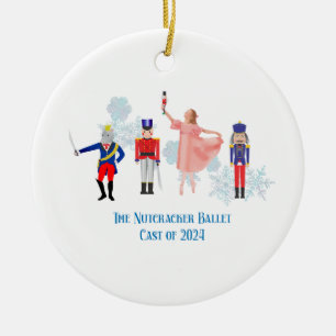 Décoration En Céramique Cartes pour notes de ballet de craqueurs