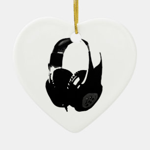 Décoration En Céramique Casque Pop Art