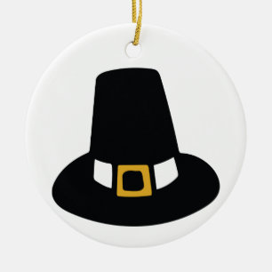 Décoration En Céramique Casquette de pèlerin