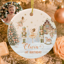 Casse-noisette Sugar Plum 1er Anniversaire Souveni