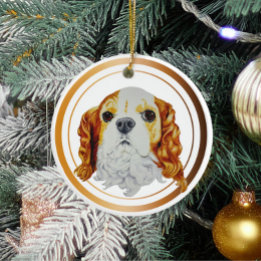 Décoration En Céramique Cavalier King Charles Spaniel