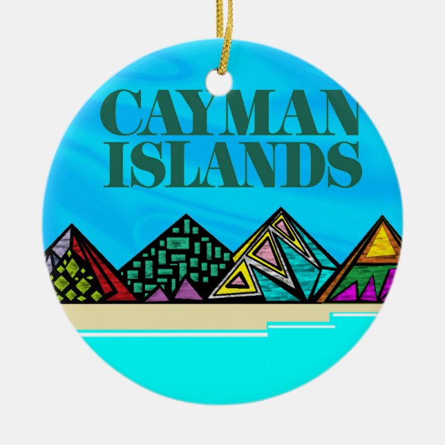 Décoration En Céramique Cayman (Devant)