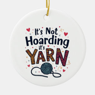 Décoration En Céramique Ce n'est pas de l'accumulation si c'est le Knit ca
