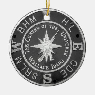 Décoration En Céramique Centre de l'Univers à Wallace Idaho