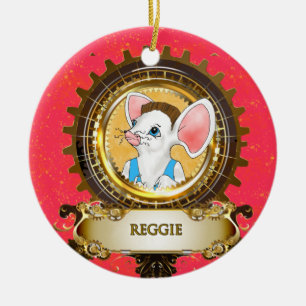 Décoration En Céramique Ceramic Circle Ornament Reggie