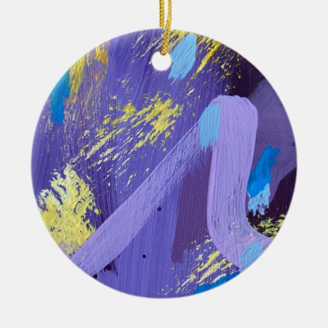 Décoration En Céramique Ceramic Ornament in Sparkler Design (Devant)