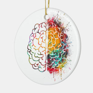 Décoration En Céramique Cerveau humain